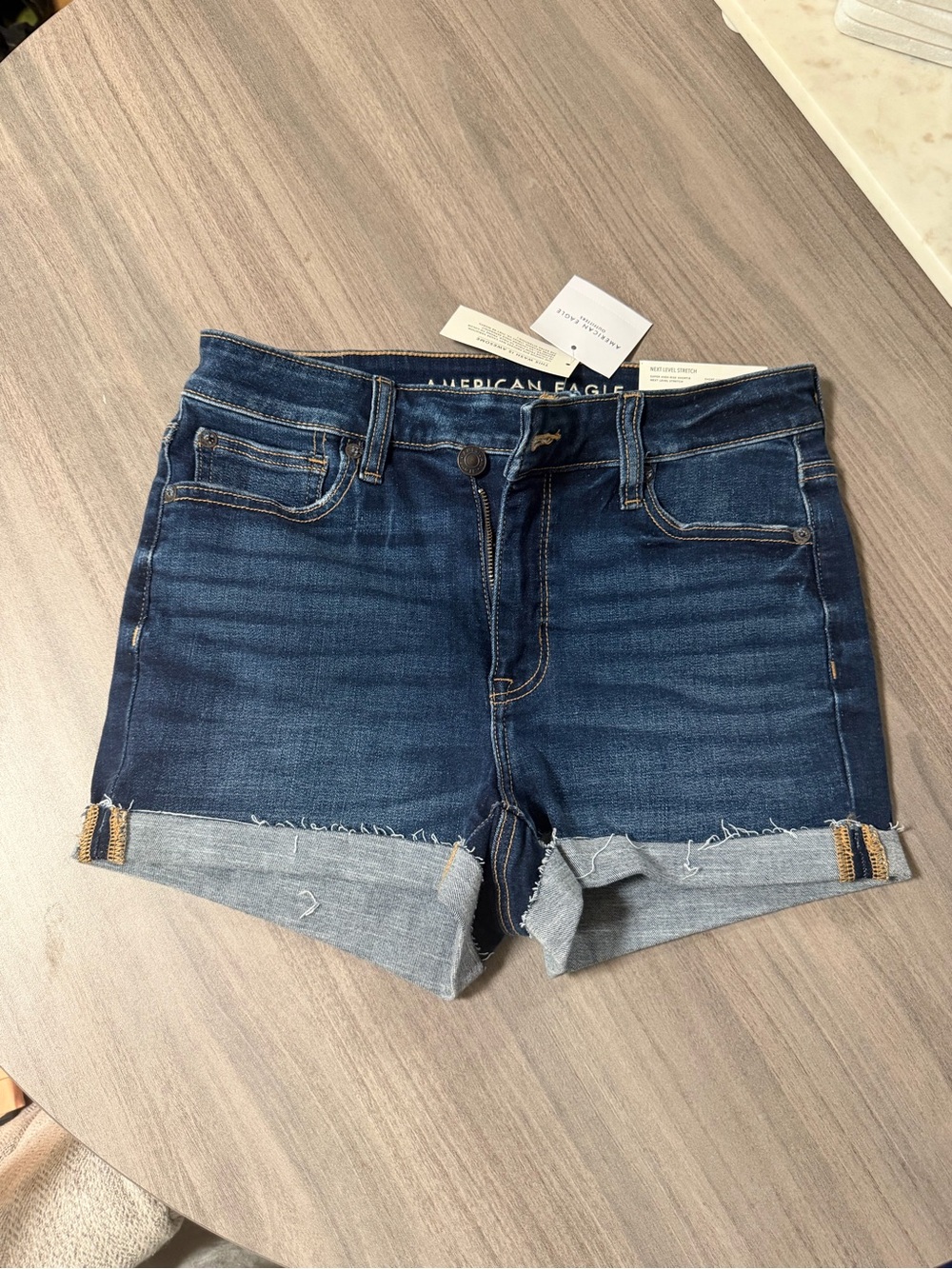 NWT American eagle super high rise shortie